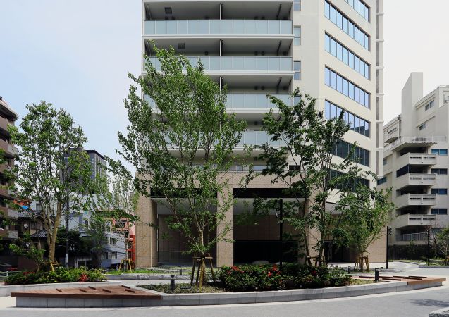 外観｜ザ・パークハウス三田タワー