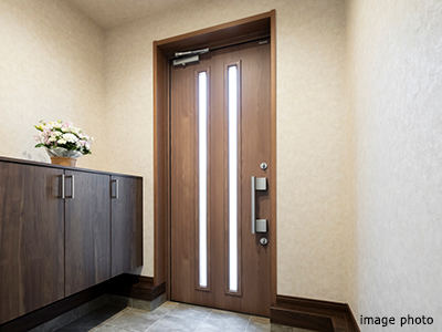 鋼製断熱フラッシュ扉｜ザ・パークハウス三田タワー